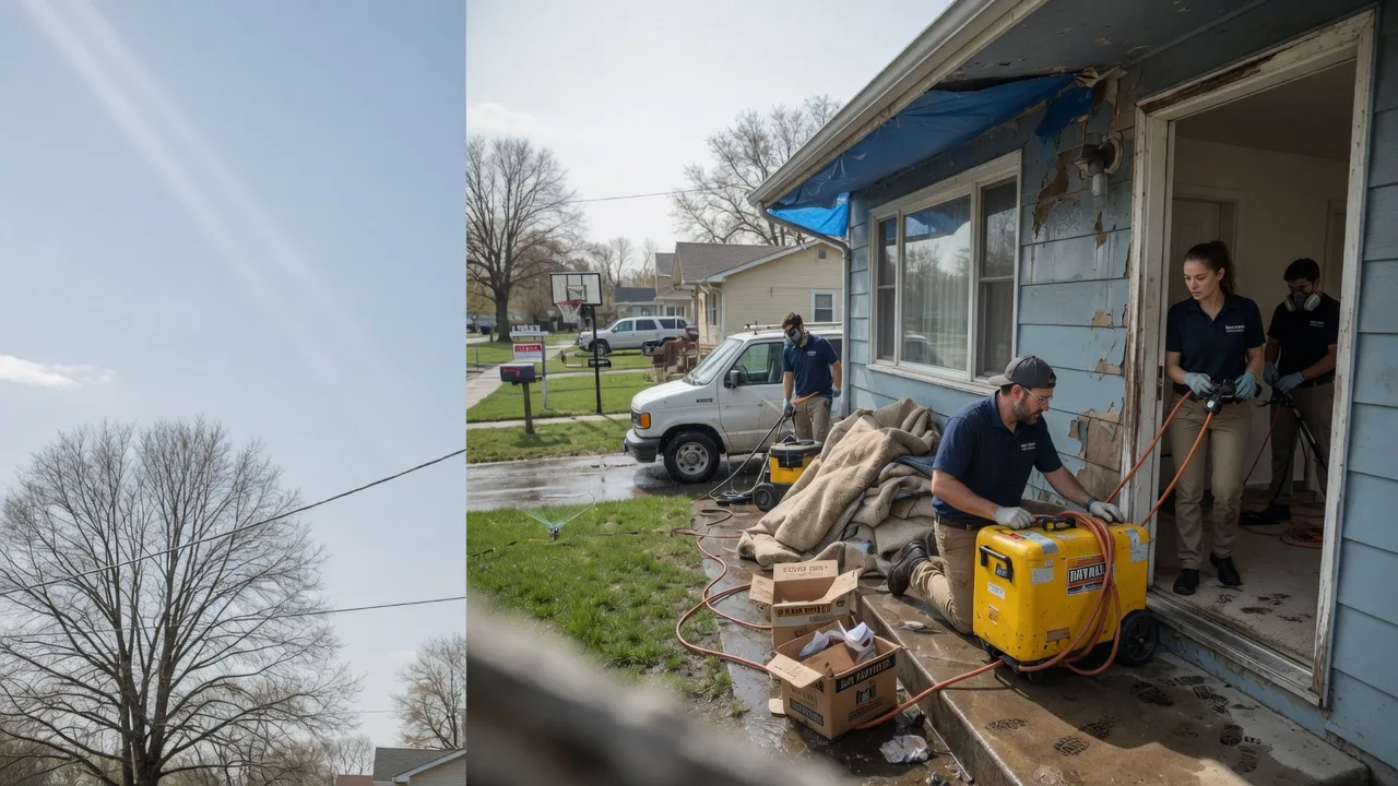 Basement Flood Cleanup in Rossville, TN near me